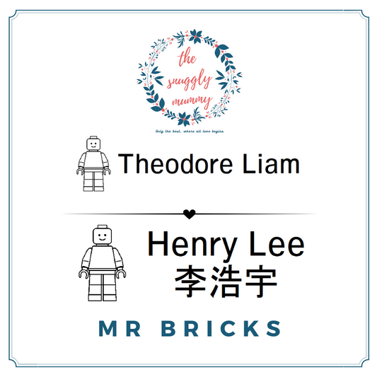 Personalized Name Stamp - Mr Bricks