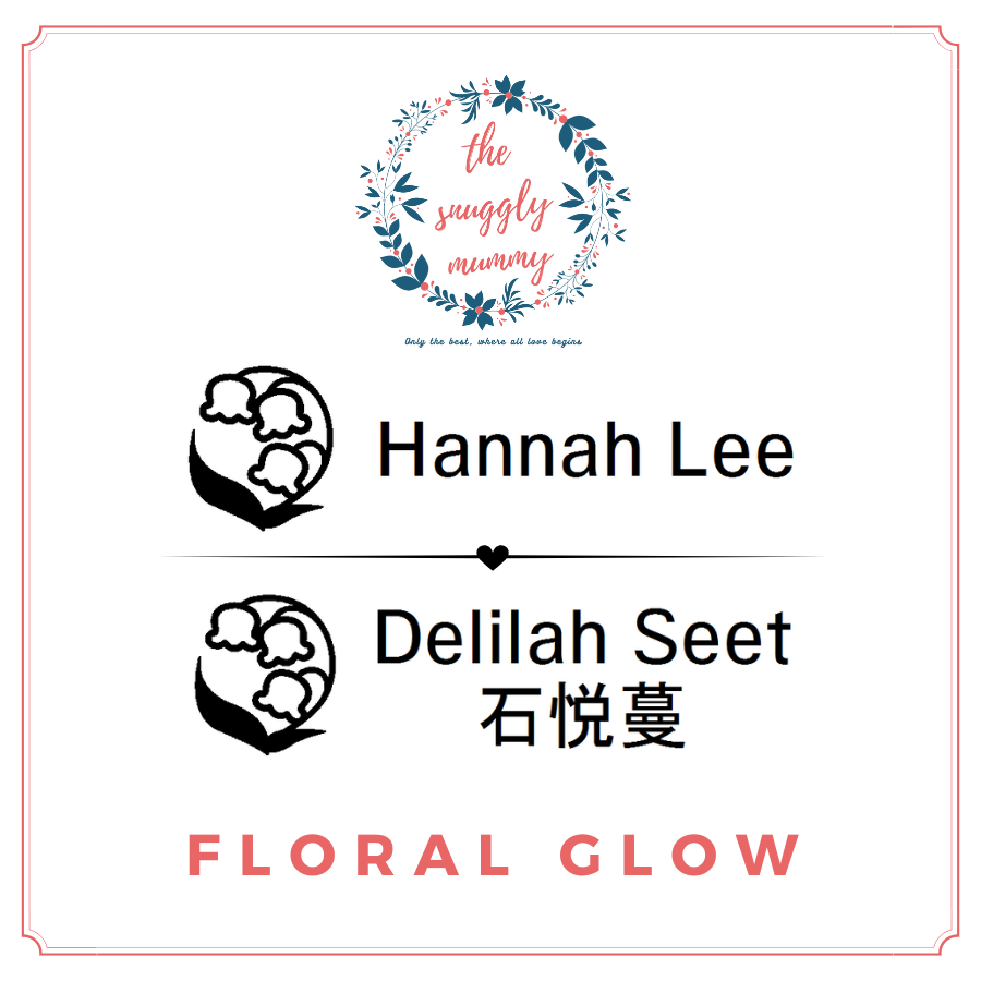 Personalized Name Stamp - Floral Glow