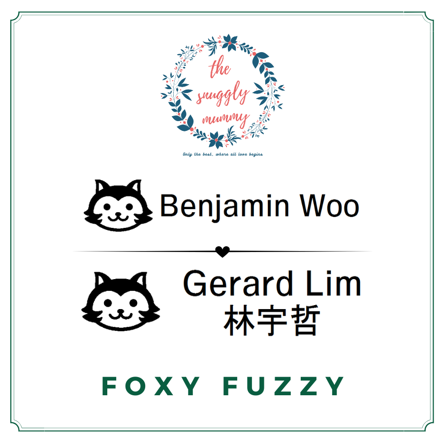 Personalized Name Stamp - Foxy Fuzzy