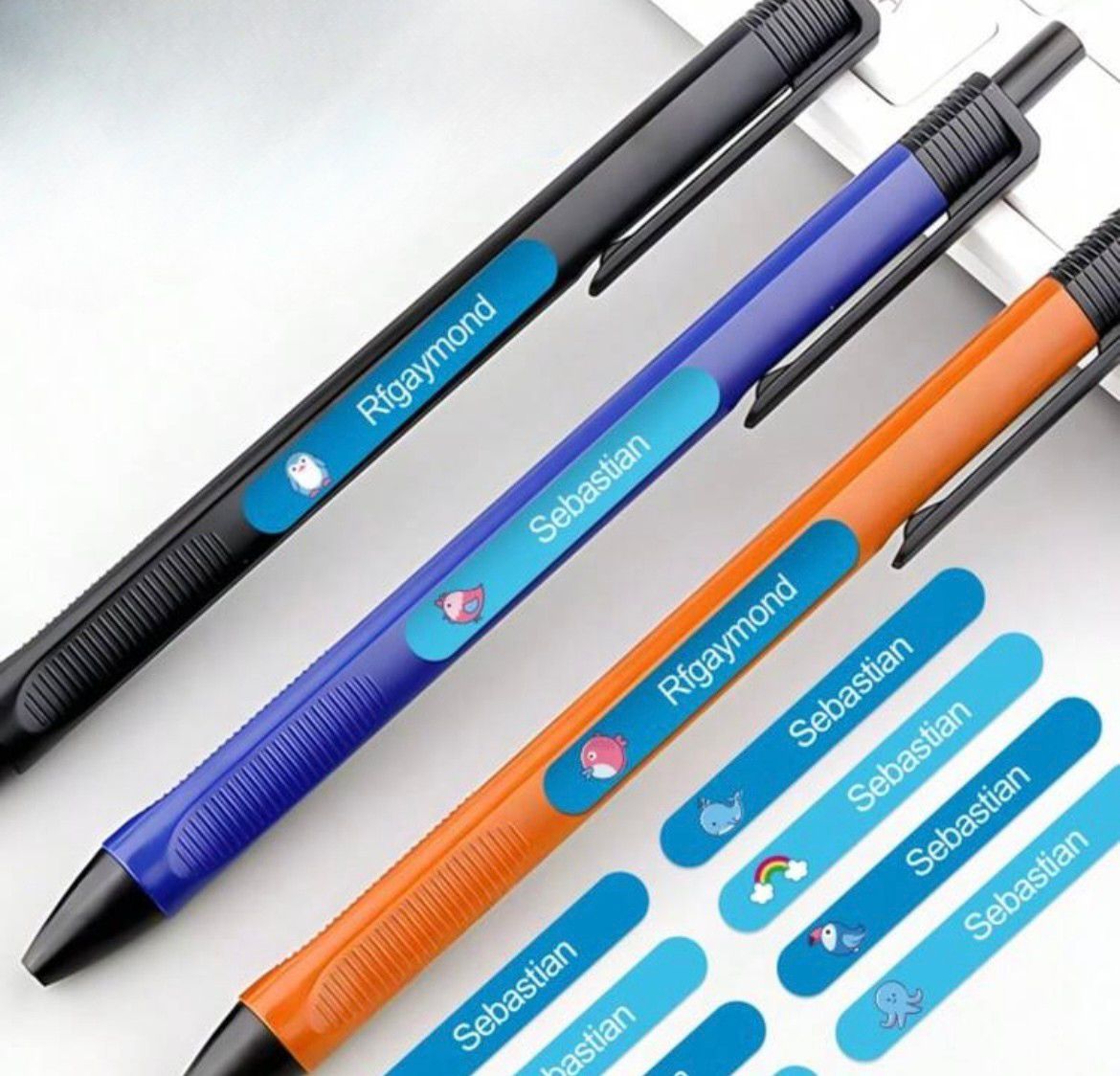 Stationery Name Labels - Lilac Dreams